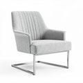 Fabric Armchair for Modern Living Spaces – Metal Frame – 70 x 70 x 85cm