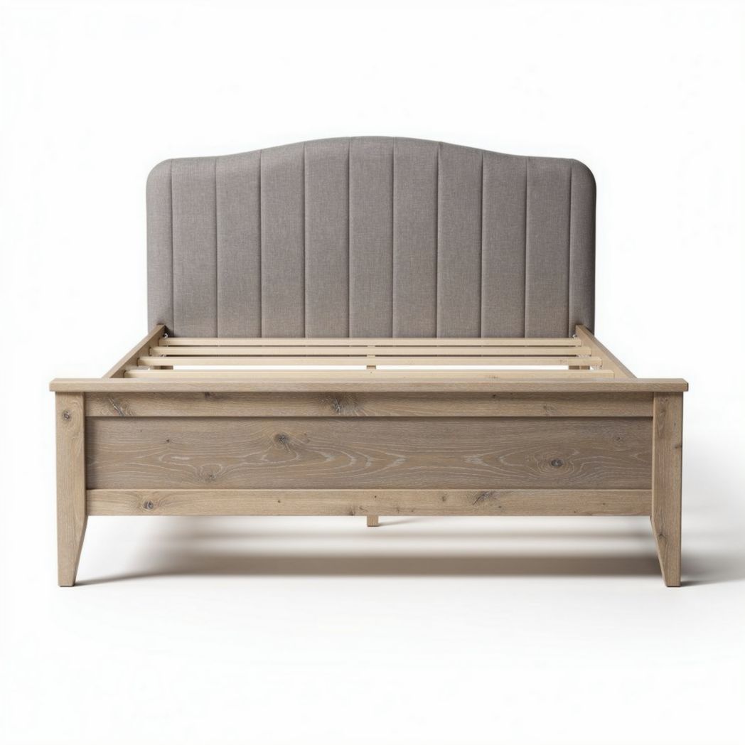 Upholstered Bed Frame with Storage – Suitable for Bedroom Use – Made of Wood and Fabric – 210 x 160 x 100cm