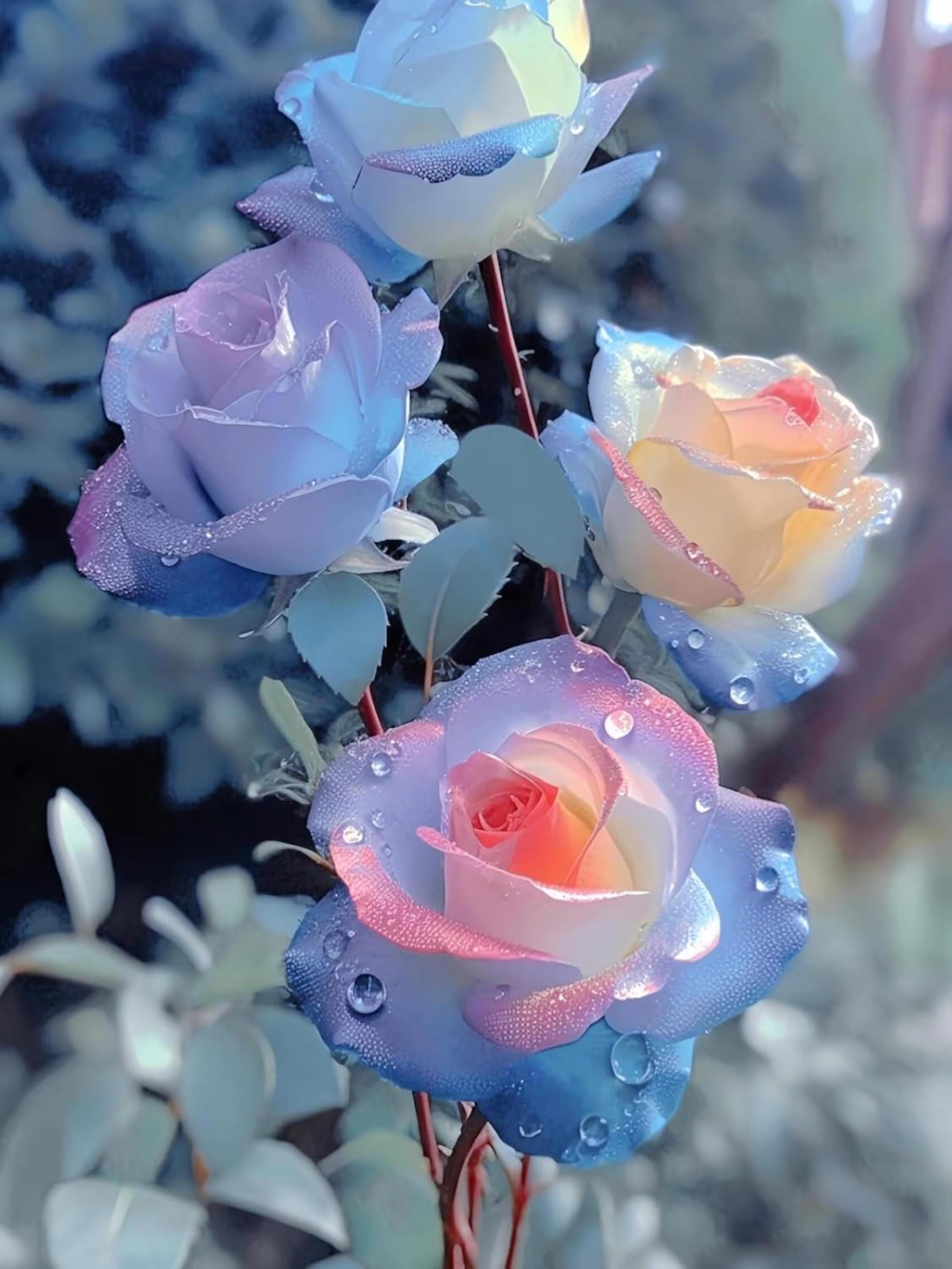 200/1000/2000+ Climbing Rose Seeds – Mixed Perennial Heirloom Flowers | Fragrant Long-Blooming Vine Roses for Garden(200 Seeds)