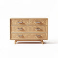 Carved Wooden Storage Drawer Chest for Organized Space – 60 x 40 x 80cm