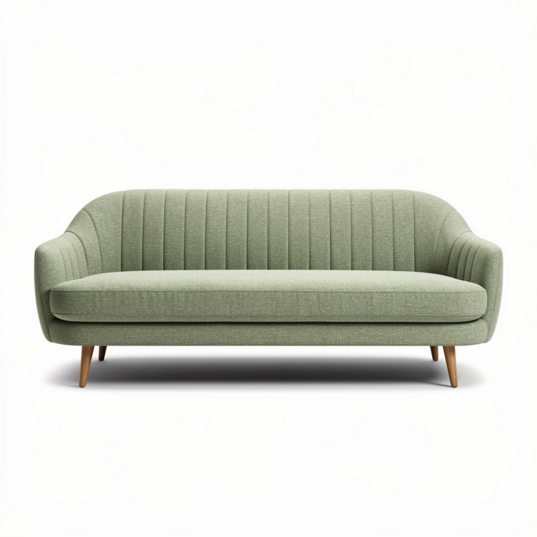 Fabric Upholstered Sofa for Living Room Seating – 200 x 80 x 85cm