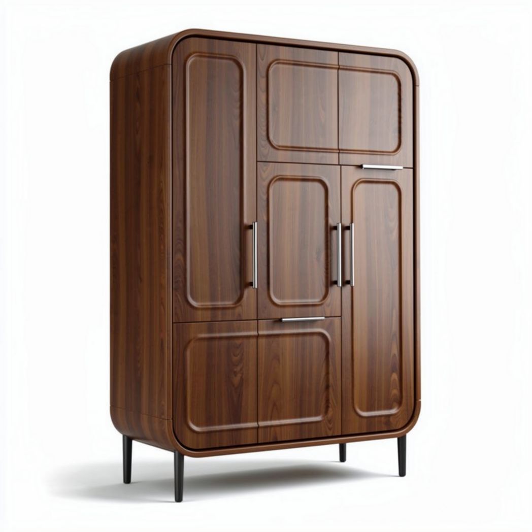 Wooden Storage Cabinet for Living Room Use – Made from MDF – 180 x 90 x 45cm