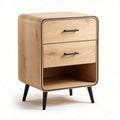 Wooden Nightstand with Storage Drawer – Suitable for Bedroom Use – Made from Engineered Wood – 40 x 40 x 55cm