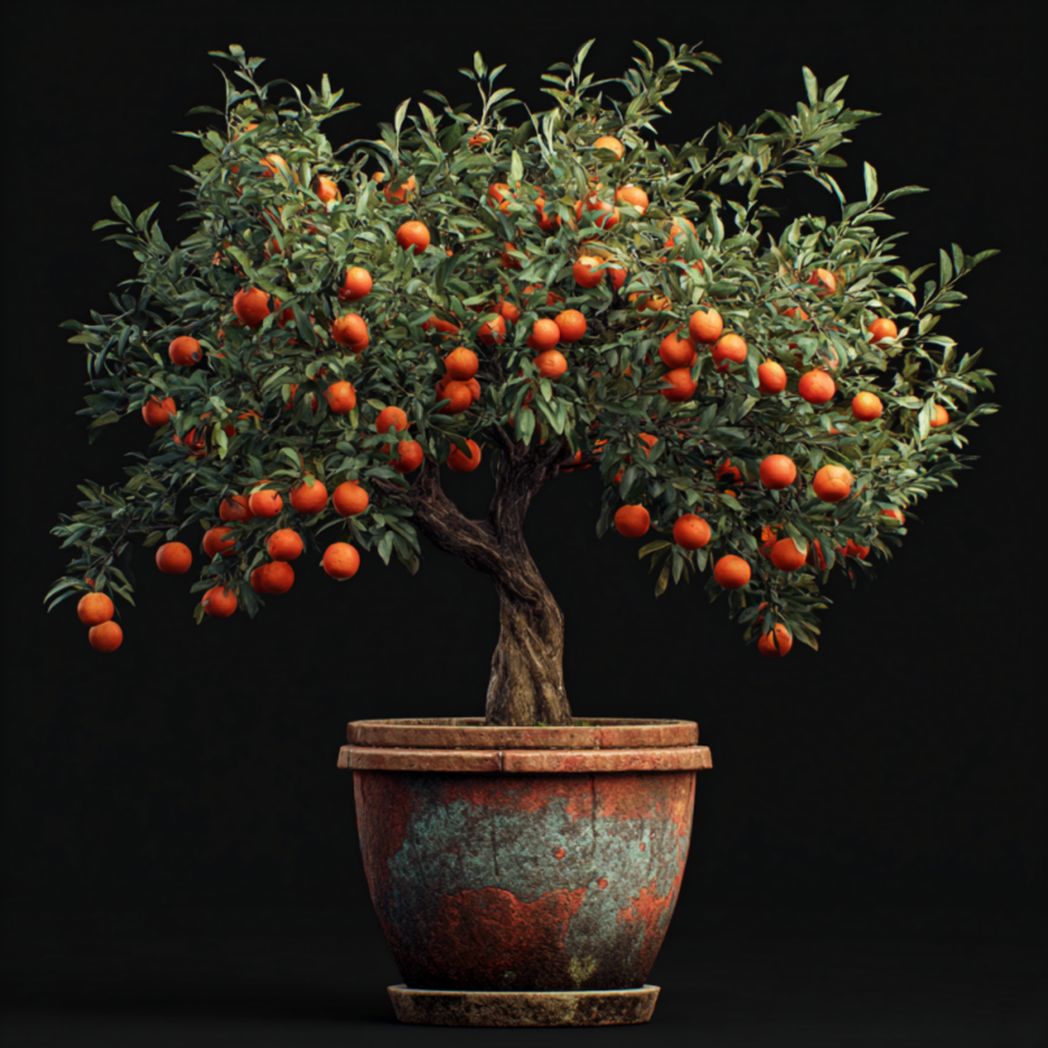 Dwarf Orange Tree Seeds(5pcs)