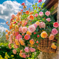 Colorful Climbing Rose Seeds: 20/100/200 Pack for Vibrant Blooms(20 Seeds)